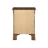 Louis Phillipe - 3 Drawer Nightstand - Cappuccino - Image 2