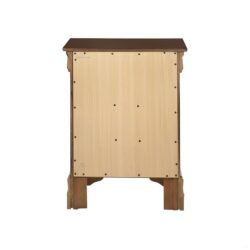 Louis Phillipe - 3 Drawer Nightstand - Cappuccino