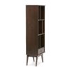 Draper - Mid Century Bookcase And Storage Unit - Medium Auburn Brown - Image 3