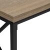 Accent Console Table For Entryway, Contemporary - Taupe - Image 5