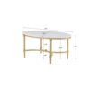 Bordeaux - Coffee Table - White / Gold - Image 3