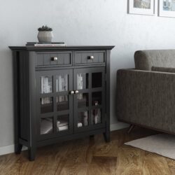 Acadian - Entryway Storage Cabinet - Black