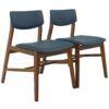 Edgehill - Dining Chair (Set of 4) - Navy Blue - Image 6