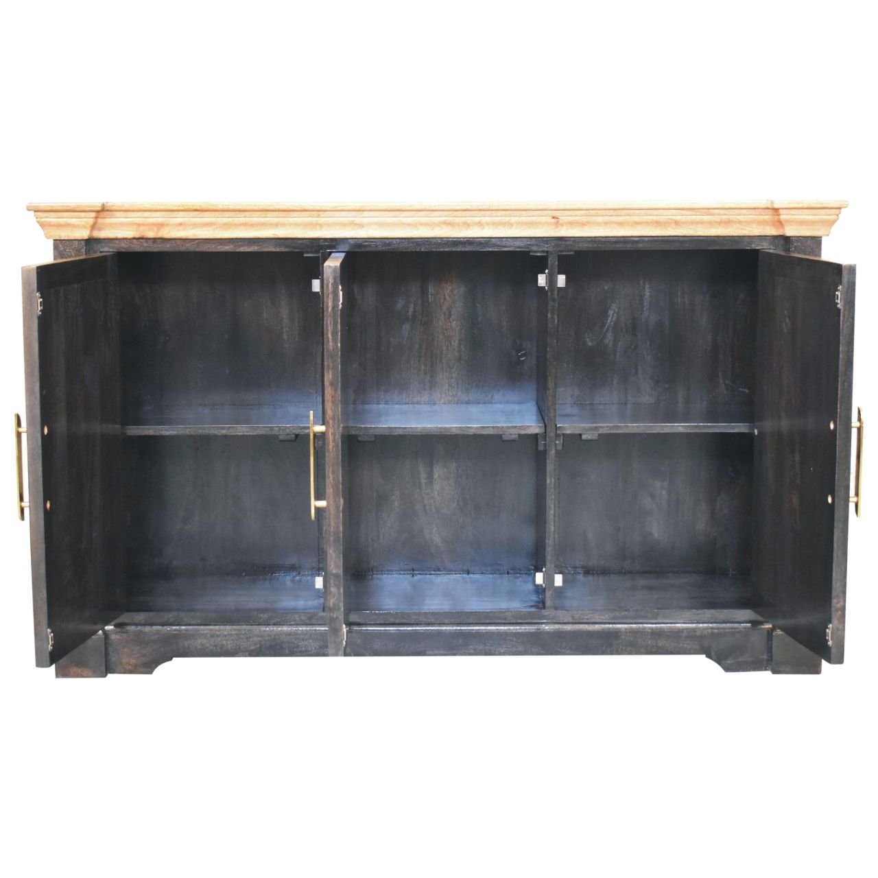 Regal - Rustic Sideboard - Black - Image 8