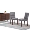 Ashford - Parson Dining Chair (Set of 2) - Stone Gray - Image 8