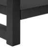 Accent Side Table, Narrow, Small, 2 Tier, Contemporary & Modern - Black - Image 7