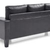 Jenna - Sofa Chaise - Black - Image 3