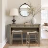 Belfast - Occasional Table With 2 Drawers - Reclaimed Natural - Image 8