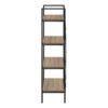 Bookshelf, Bookcase, 4 Tier, Office, Bedroom, Contemporary, Modern - Taupe - Image 2