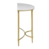 Bordeaux - Console Table - White / Gold - Image 4