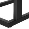 Accent Table, C - Shaped, Stylish Modern - Brown - Image 7