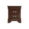 Louis Phillipe - Nightstand Traditional Style - Cappuccino - Image 5