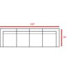 4 Piece Sectional Seating Set With Cushions - Gray Mix - Image 3