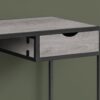 Computer Desk For Home Office, Laptop, Storage Drawer, Contemporary & Modern - Gray - Image 9