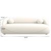 Andrew - Boucle Sofa - Beige / Ivory White / Light Beige / White - Image 3