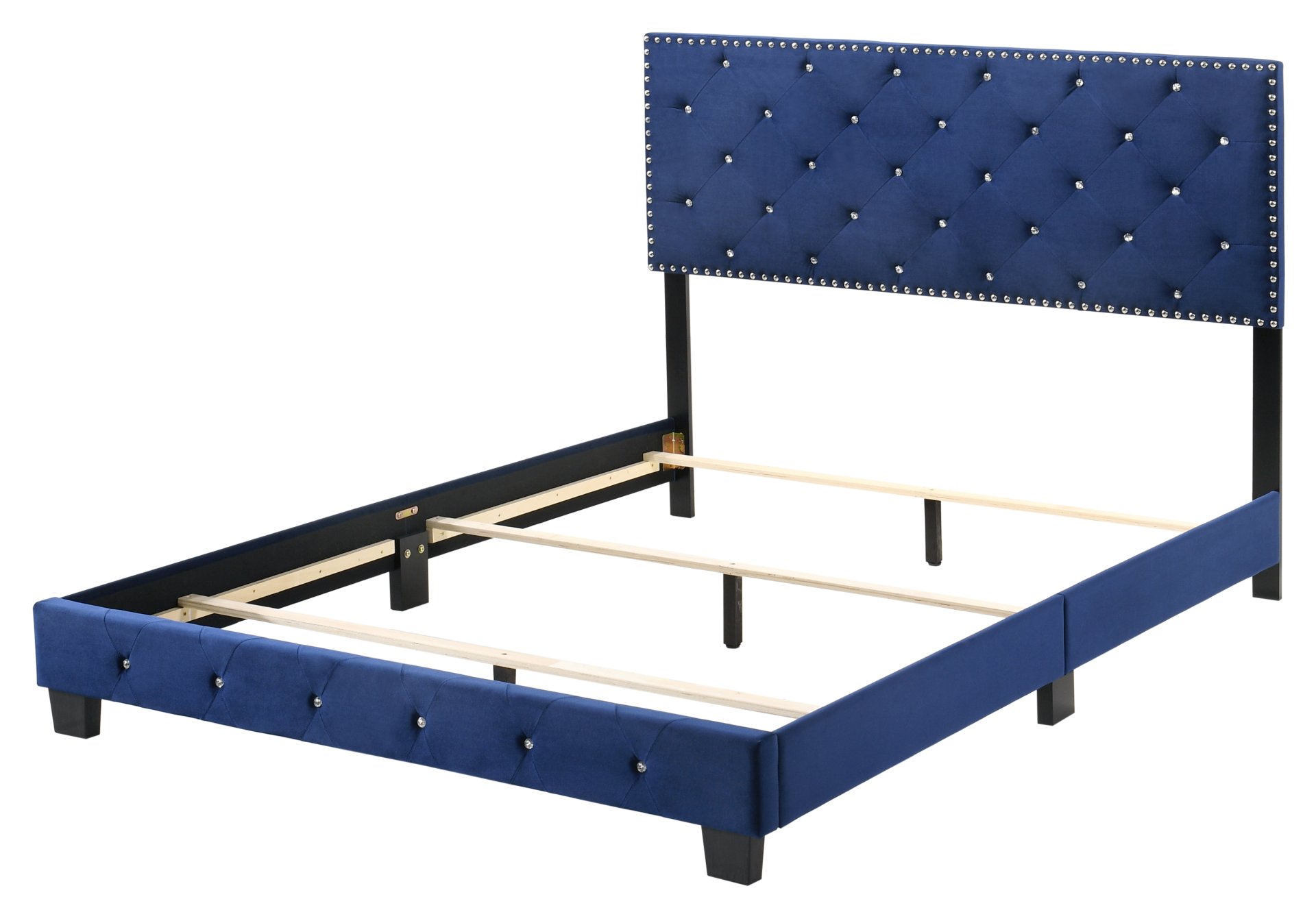 Suffolk - Full Bed - Navy Blue - Image 6