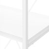 Bookshelf, Bookcase, 4 Tier, Office, Bedroom, Contemporary, Modern - White - Image 4