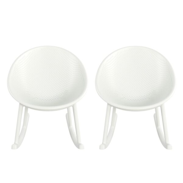 Gable - Rocking Chair (Set of 2) - White