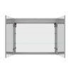 36" X 30" Medicine Cabinet With LED Vanity Mirror, Anti-Fog, Dimmable, Recessed Or Surface Mount, Aluminum 3000K~6000K Lighted Double Door Bathroom Cabinet With Touch Switch - Silver - Image 9