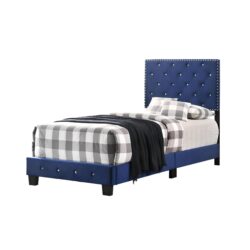 Suffolk - Twin Bed - Navy Blue