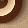 Adjustable LED Sandstone Wall Decor With Simulated Plants 3D Art Sculpture, Glass Vase & Rabbit Statue, Remote Control - Light Coffee - Image 7