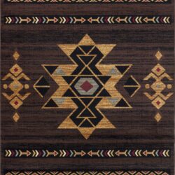 Tribes - 2' X 3' Southwest Area Rug - Brown