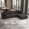 Cecilia - Modular Corner Sectional, Modern Sofa - Gray - Image 12