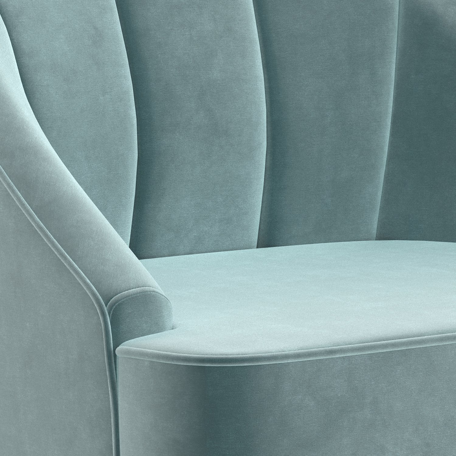 Harrah - Accent Chair - Seafoam Blue - Image 4