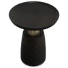 Breanna - Side Table - Black / Gold - Image 4