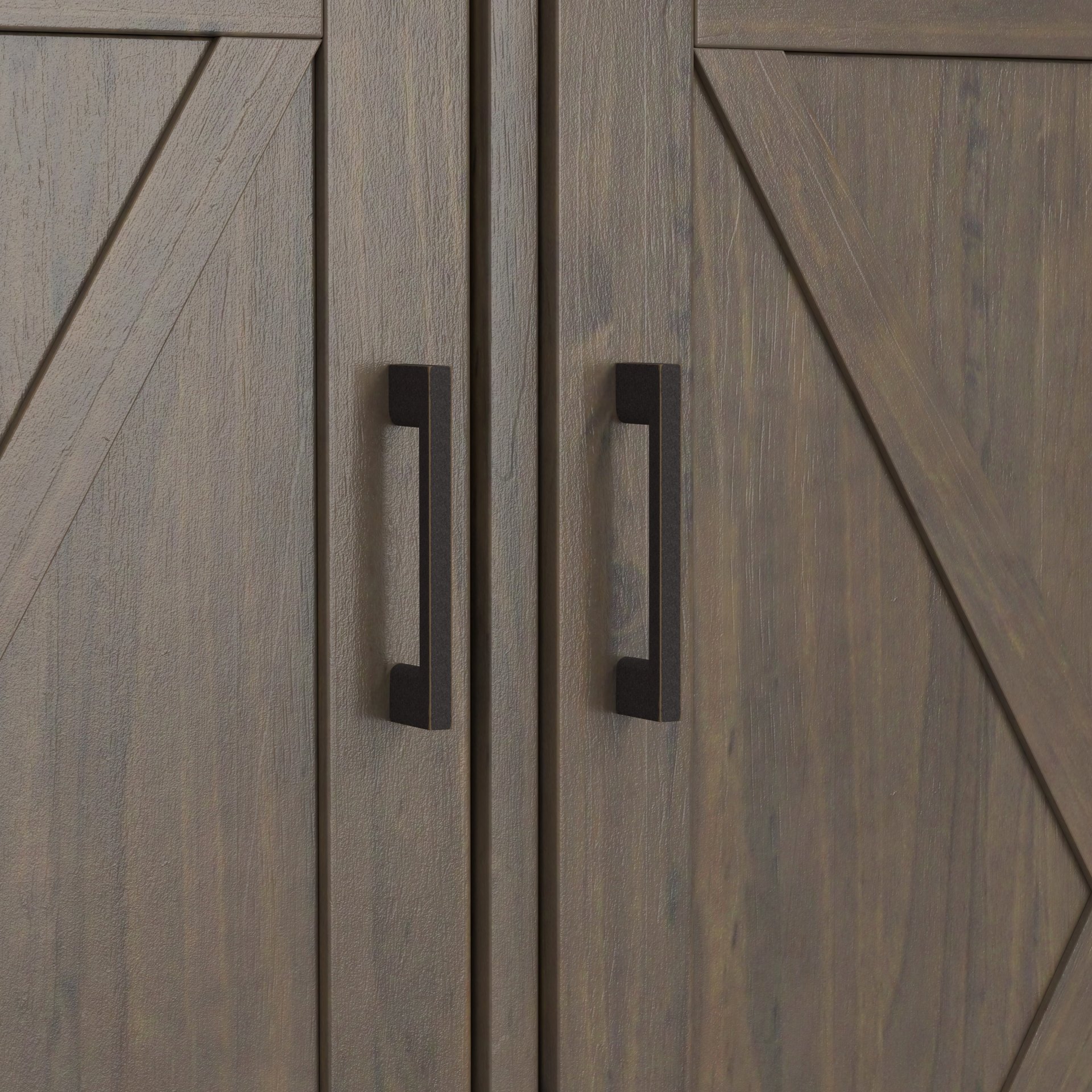 Ela - Wide Storage Cabinet - Smoky Brown - Image 6