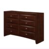 Lucille - Dresser With Spacious Drawers - Walnut Brown - Image 5