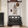Amherst - Small Entryway Storage Bench - Hickory Brown - Image 10
