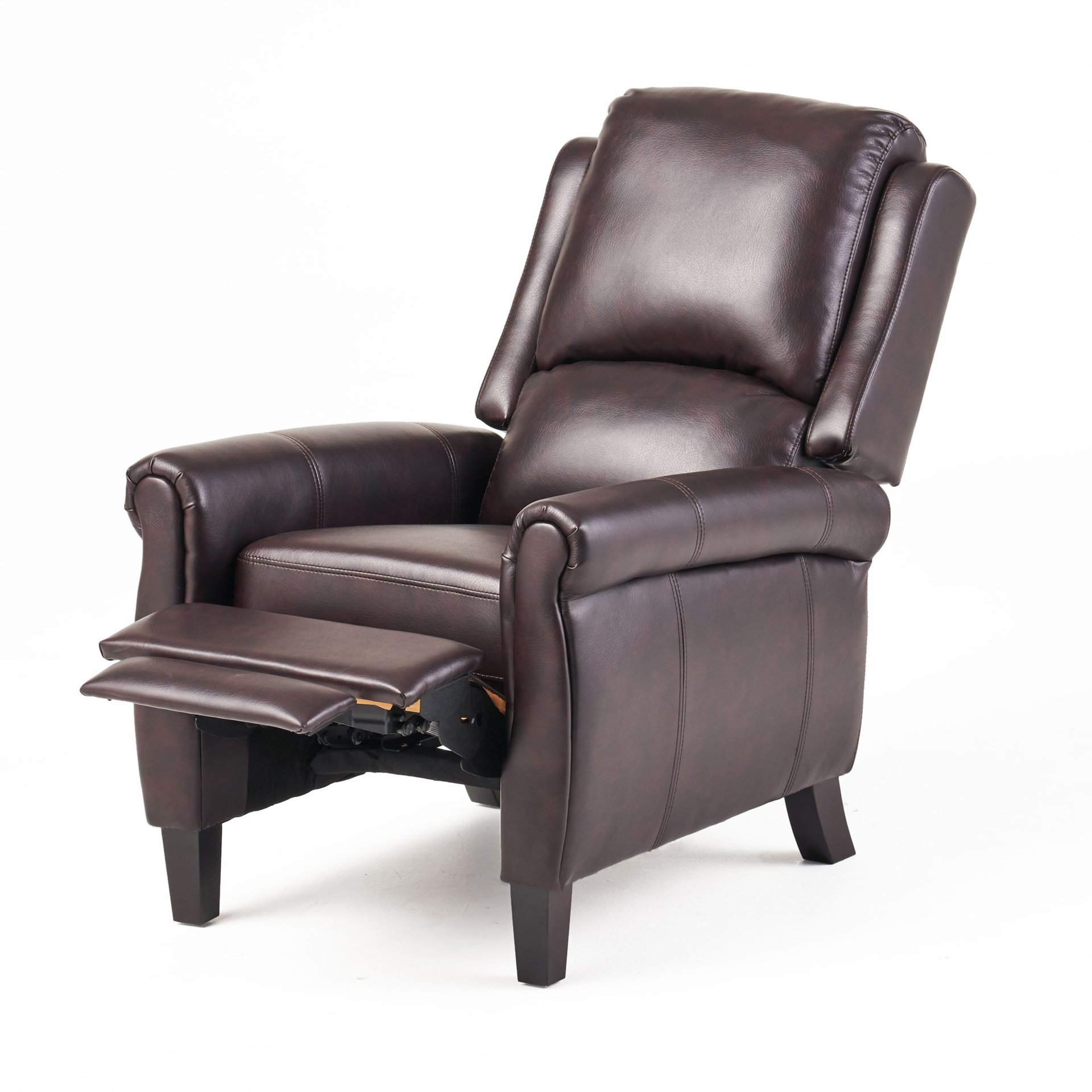 Memphis - Standard Recliner Club Chair - Burgundy - Image 12