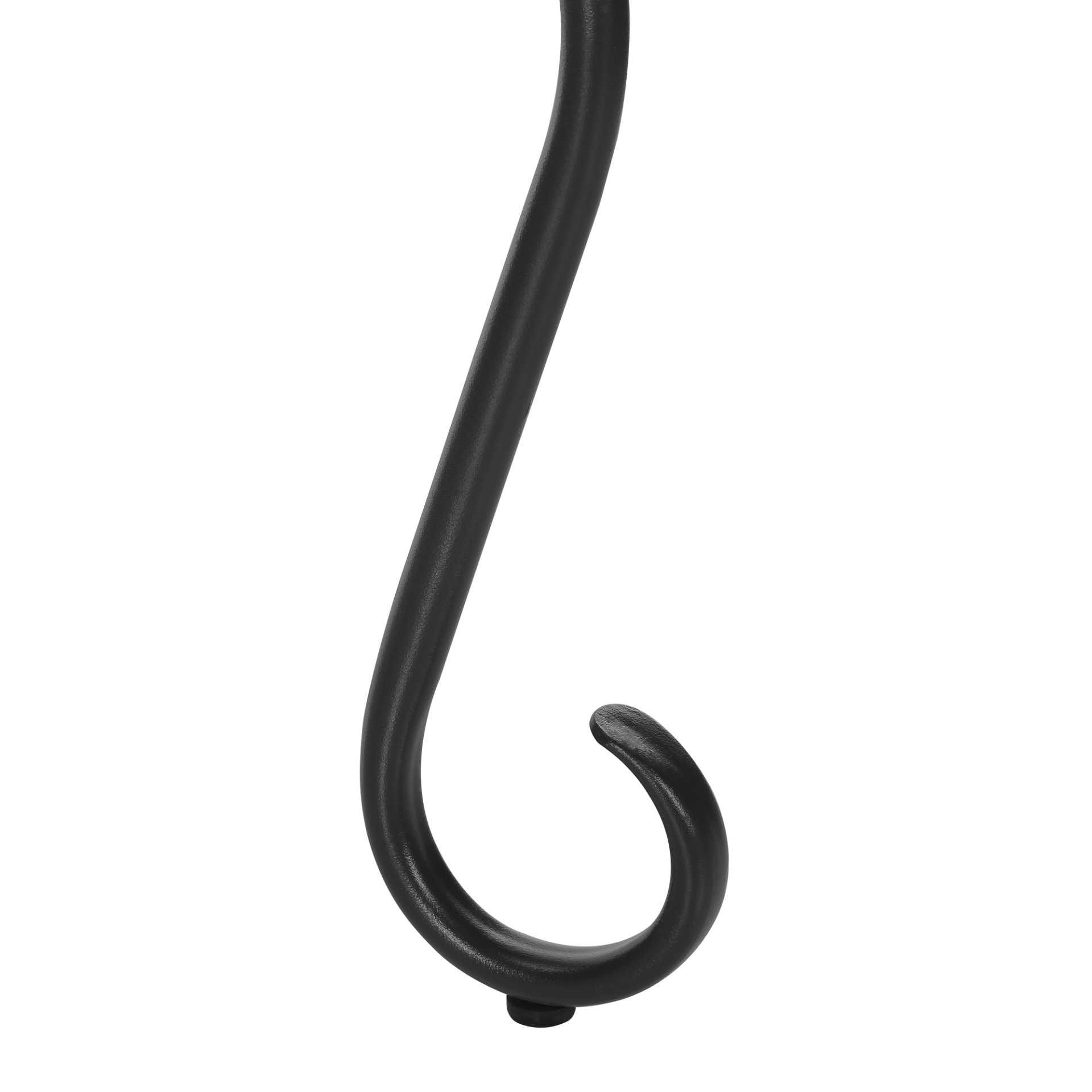 Coat Rack, Hall Tree, Free Standing, 8 Hooks, Entryway, Transitional - Black - Image 10
