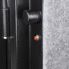 4.39 Cubic Ft Fireproof Safe Vault - Black - Image 6