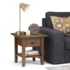 Redmond - End Table - Rustic Natural Aged Brown - Image 8