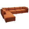 Uptown - Modular Sofa - Burnt Orange - Image 7