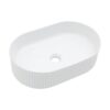Vessel Oval Bathroom Sink - White - Image 8