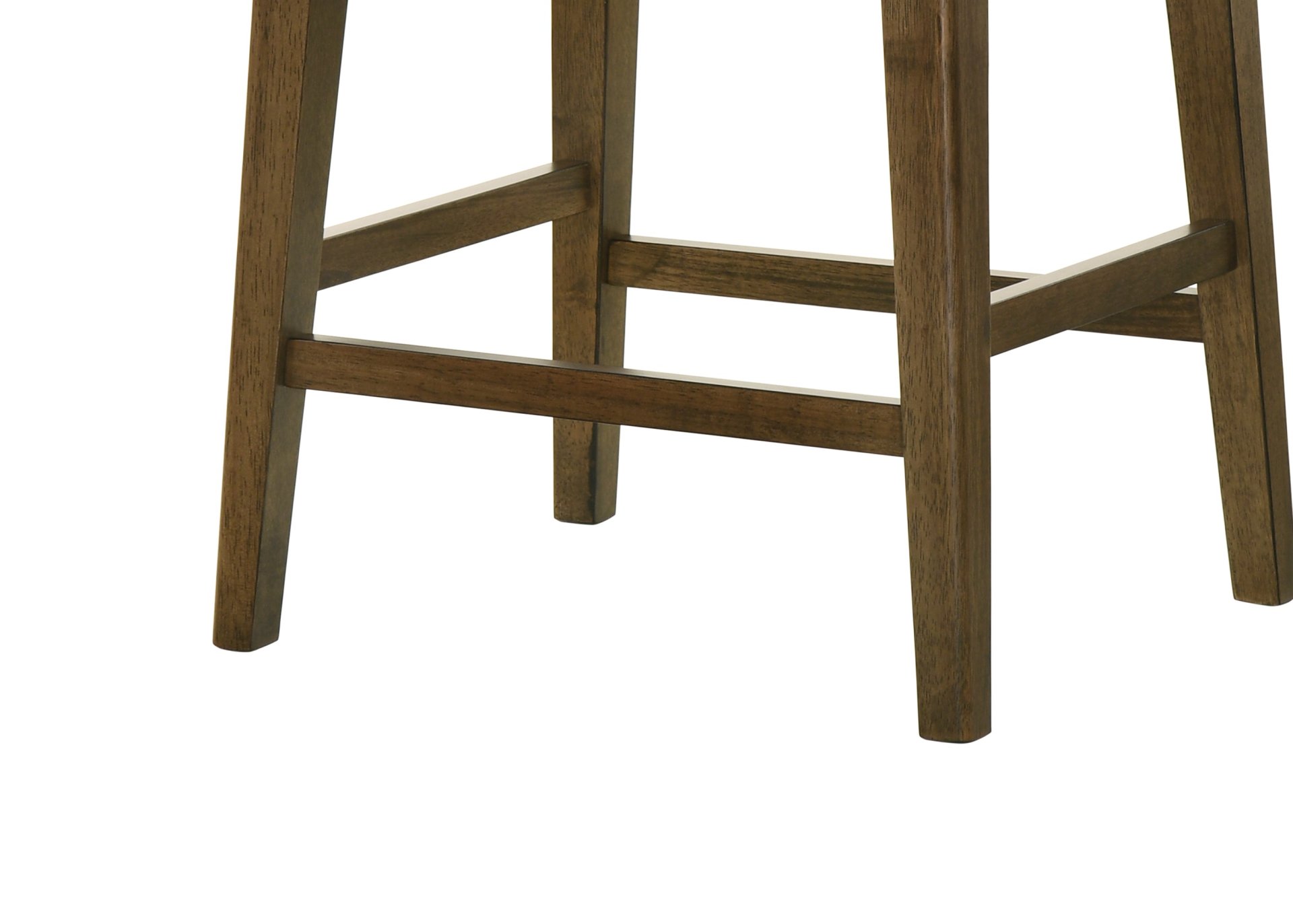 Sasha - Counter Height Stool With Upholstered Seat - Walnut - Image 5