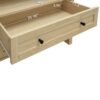 Tall Arched Kitchen Pantry, Modern Farmhouse Wood Kitchen Storage Cabinets, Arched Storage Display Cabinet With Adjustable Shelves, Versatile Cupboard For Kitchen, Dining Room, Living Room - Natural - Image 7