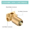 Modern Wall Mount Waterfall Bathtub Faucet With Easy Single Handle Control Stainless Steel - Brushed Gold - Image 8