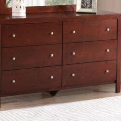 Elegant Transitional Dresser - Cherry
