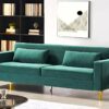 Aesthetic Sofas For Living Room, 3 Seater Couch With Classic Modern Appeal And Luxurious Soft Comfort, Easy To Maintain - Green - Image 12