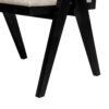 Chandigarh - Farmhouse Style Cane Upholstered Dining Chairs (Set of 2) - Black / Natural - Image 19