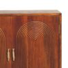 Carved Ball Cabinet - Chestnut - Image 5