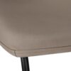 Office Chair, Bar Height, Standing, Computer Desk, Work, Leather Look, Contemporary, Modern - Taupe - Image 4