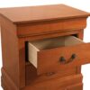 Louis Phillipe - Elegant Nightstand - Oak - Image 6