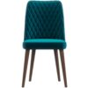 Katie - Mid-Century Modern Dining Chair (Set of 2) - Blue - Image 7