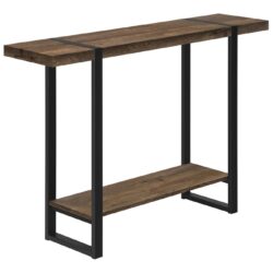 Accent Console Table For Entryway, Contemporary & Modern - Brown