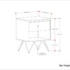 Hunter - Nightstand - Natural - Image 11